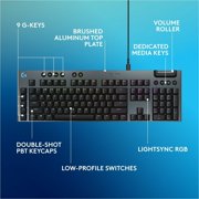 Logitech G915 X LIGHTSPEED Tactile Full-Sized Wired Gaming Keyboard