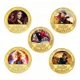 thumbnail image 2 of Moneda conmemorativa de la serie Marvel de Disney, figuras de acción de anime, Iron Man, Spider-Man, Thor, adornos conmemorativos geniales para niños, regalos, 2 of 5