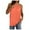 Orange, variant on Ruyang Summer Scoop Neck Tank Tops for Women Pleated Loose Fit Sleeveless Tops Slim Fit Tees 2024 Fashion Womens Clothing