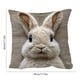 thumbnail image 3 of CaiYueKe Easter Throw Pillow Cover Faux Embroidery Bunny Chick Floral Decorative Cushion Cover Sofa Bedroom Home Decor Farmhouse Spring Holiday Decorative Pillow, 3 of 7