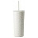 thumbnail image 1 of Vaso aislado Simple Modern con tapa de pajita y tapa abatible acero inoxidable 28oz, 1 of 3