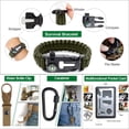 thumbnail image 2 of Kit de supervivencia 35 en 1, botiquín de primeros auxilios, equipo de supervivencia, regalos de cumpleaños de Navidad para hombres, novio, marido, camping, senderismo, caza, pesca1, 2 of 5