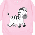 thumbnail image 3 of Inktastic Zebra Toddler Sweatshirt, 3 of 4