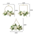 thumbnail image 3 of 3 piezas artificiales para , guirnalda artesanal para blanco Colcomx Flores de simulación, 3 of 8