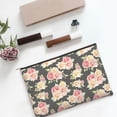 thumbnail image 6 of Sigee Rose Flowers for Multipurpose Zipper Pouch Paper Reusable Cosmetic bag for Purse Water Resistant Gift, 6 of 8