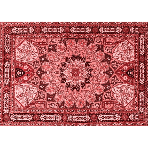 Ahgly Company Indoor Rectangle Persian Red Traditional Area Rugs, 3' x 5'