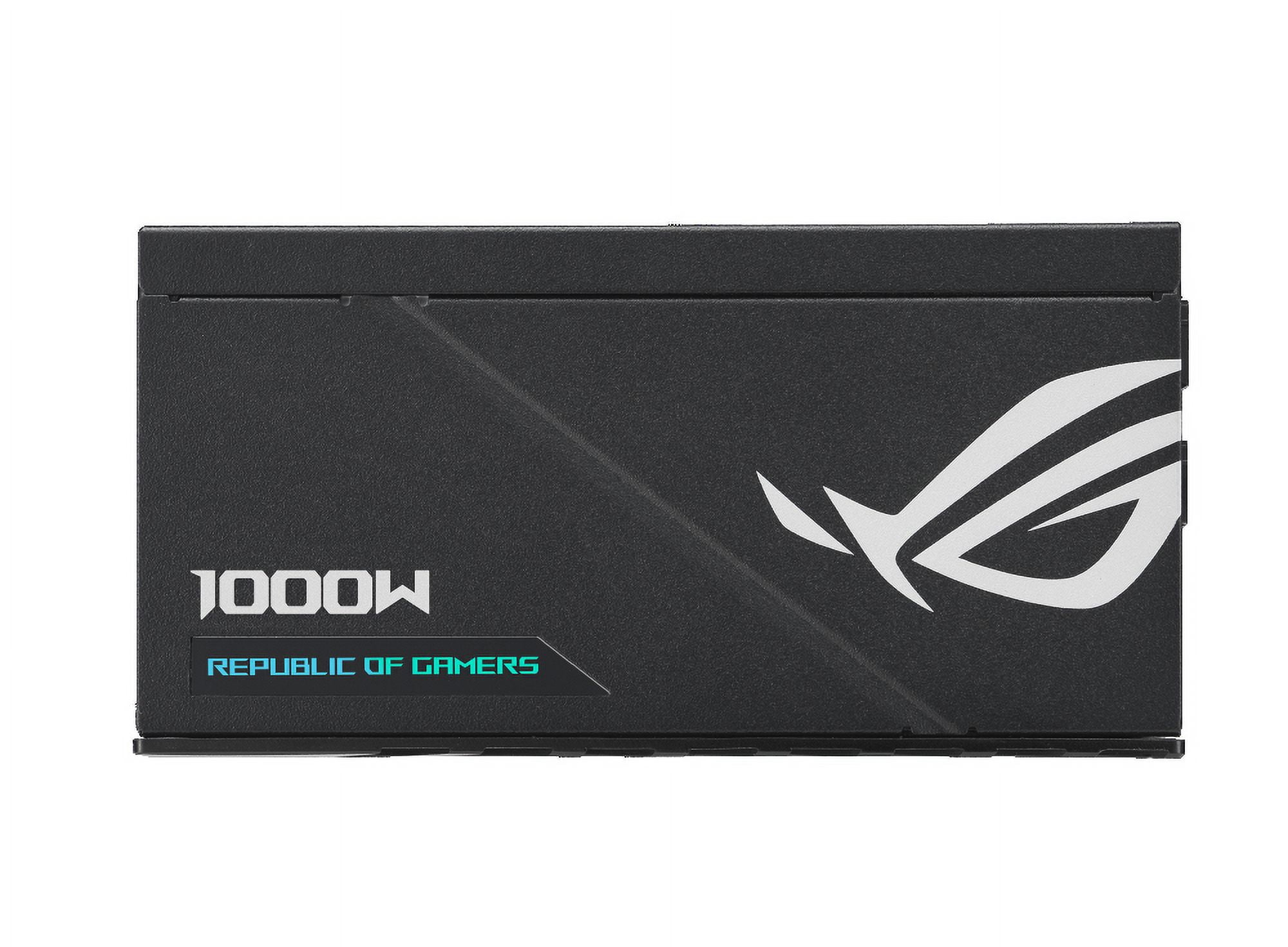 ASUS ROG Loki SFX-L 1000W Platinum (Fully Modular Power Supply, 80+ Platinum, 120mm PWM ARGB Fan, Aura Sync, ATX 3.0 Compatible, PCIe 5.0 Ready)