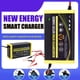 thumbnail image 4 of Car Battery Charger, 12V 6A Intelligent Repair Charger for Motorcycles, Cars, SUVs, Dry Batteries, Water Batteries, Lead Acid Batteries US Plug, 4 of 5