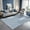 Blue, variant on Area Rug Washable Rug Runner - Thin Rug with Floral Print for Bedroom, Kitchen, Bathroom, Living Room, Dining Room & More l