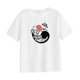 thumbnail image 5 of Camiseta de verano para mujer, Tops clásicos, cómodos, moda informal, ropa blanca, ropa informal con impresión gráfica, camisetas de manga corta L, 5 of 10