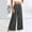 Dark Gray, variant on SNKSDGM Women's Plus Womens Linen Pants Suit Dressy Linen Pants Women Wide Leg Long Womens High Waisted Flowy Palazzo with Pockets