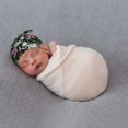 thumbnail image 6 of Picia Lilies Flowers Printed Preemie Hats for Baby Girls Cotton Premature Knot Hats Newborn Hospital Cap Warm Knot Beanie Nicu for Preemie Girls and Boys, 6 of 6