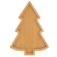 thumbnail image 1 of Appetizer Plate Christmas Tree Shaped For Home Users 1Pack Khaki 10.8X7.7X0.5In, 1 of 9