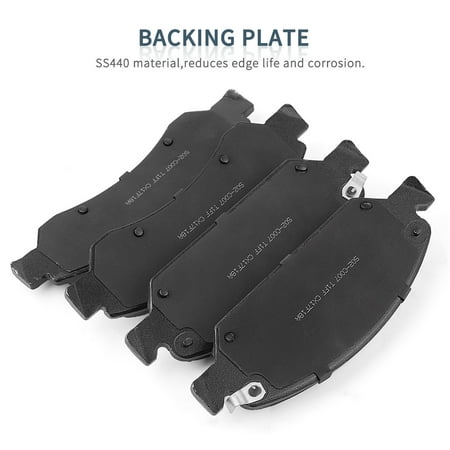- Brake Pads Ceramic Front, Low-Dust Quiet Brake Pad Set for Chevrolet Tahoe Avalanche Silverado 1500, Chevrolet Suburban 2007-2013, GMC 1500 Sierra Yukon 2007-2013, Cadillac Escalade 2007-2013