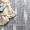 thumbnail image 6 of Dash & Albert Malta Handwoven Wool Rug, 9' x 12', Blue, 6 of 7