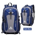 thumbnail image 2 of Mochila Para Acampar Bolsa de pesca de poliéster de gran capacidad impermeable para viajes de oficina (azul oscuro) Likrtyny Para Estrenar, 2 of 8