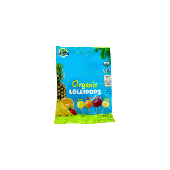 FSSTAM Organic Lollipops, 2 Count