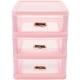 thumbnail image 5 of Pink Storage Box Desktop Organizer for Office Supplies Drawer File Organizer, 5 of 5