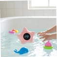 thumbnail image 3 of Floating Star Baby Bath Thermometer, Color Alert LCD Display Thermometer, 0-80°C Precise Water Temperature Gauge, Waterproof Safe PVC Bath Accessory for Infant Bath Tub Pool(k), 3 of 4