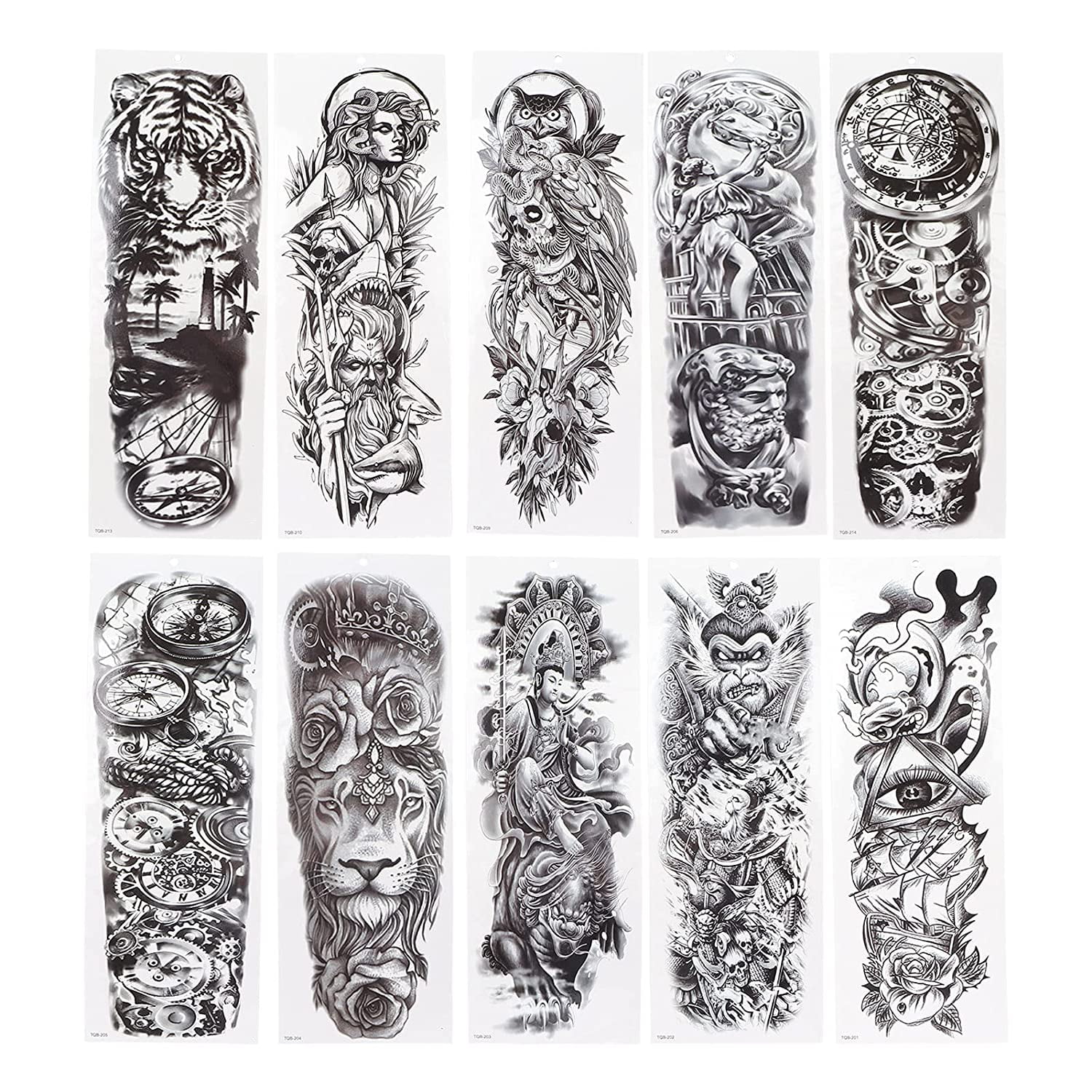 Full Arm Waterproof Temporary Tattoos, Extra Large Long Lasting Tattoo Stickers, Fake Tattoo Stickers Set for Men and Women( x ) | Walmart Canada Full Arm Waterproof Temporary Tattoos, Extra Large Long Lasting Tattoo Stickers, Fake Tattoo Stickers Set for Men and Women( x ) | Walmart Canada