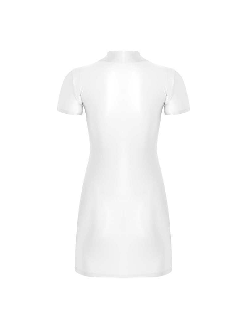 white bodycon t shirt dress Women Maxi T-shirt Dress Short Sleeve Bodycon Solid Casual Elegant Fitted