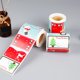 thumbnail image 5 of Feliz Navidad Etiquetas adhesivas Rollo de etiquetas adhesivas navideñas navideñas para tarjetas Artesanía Sobres Cajas Sellado de bolsas Dec Los 8x5cm Macarena Etiquetas adhesivas, 5 of 5