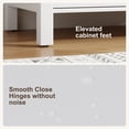 thumbnail image 2 of Modern Freestanding Bathroom Vanity with Ceramic Sink & Storage, 30'' Bathroom Cabinet with Doors and Drawer, White, 2 of 7