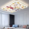 thumbnail image 2 of Fluorescent Light Covers 1 Pack 4x2 ft Gnome Daisy Ceiling Light Covers Yellow White Flowers Retro Light Filters for Classroom, Office & Home, Drop Ceiling Light Covers, 2 of 8