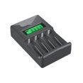 thumbnail image 2 of AA/AAA Rechargeable Battery Charger with LCD Display Portable Fast Charging Adapter USB Type-C Port ,Powerful Charging, 2 of 6