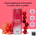 thumbnail image 6 of Moment Mocktails Non Alcoholic Drinks (Shark Tank) | SPARKLING Cherry Hibiscus Adaptogen Drink | L-Theanine & Ashwagandha for Calm & Clarity | 0 Added Sugar 0 Caffeine | 12-pack, 6 of 6