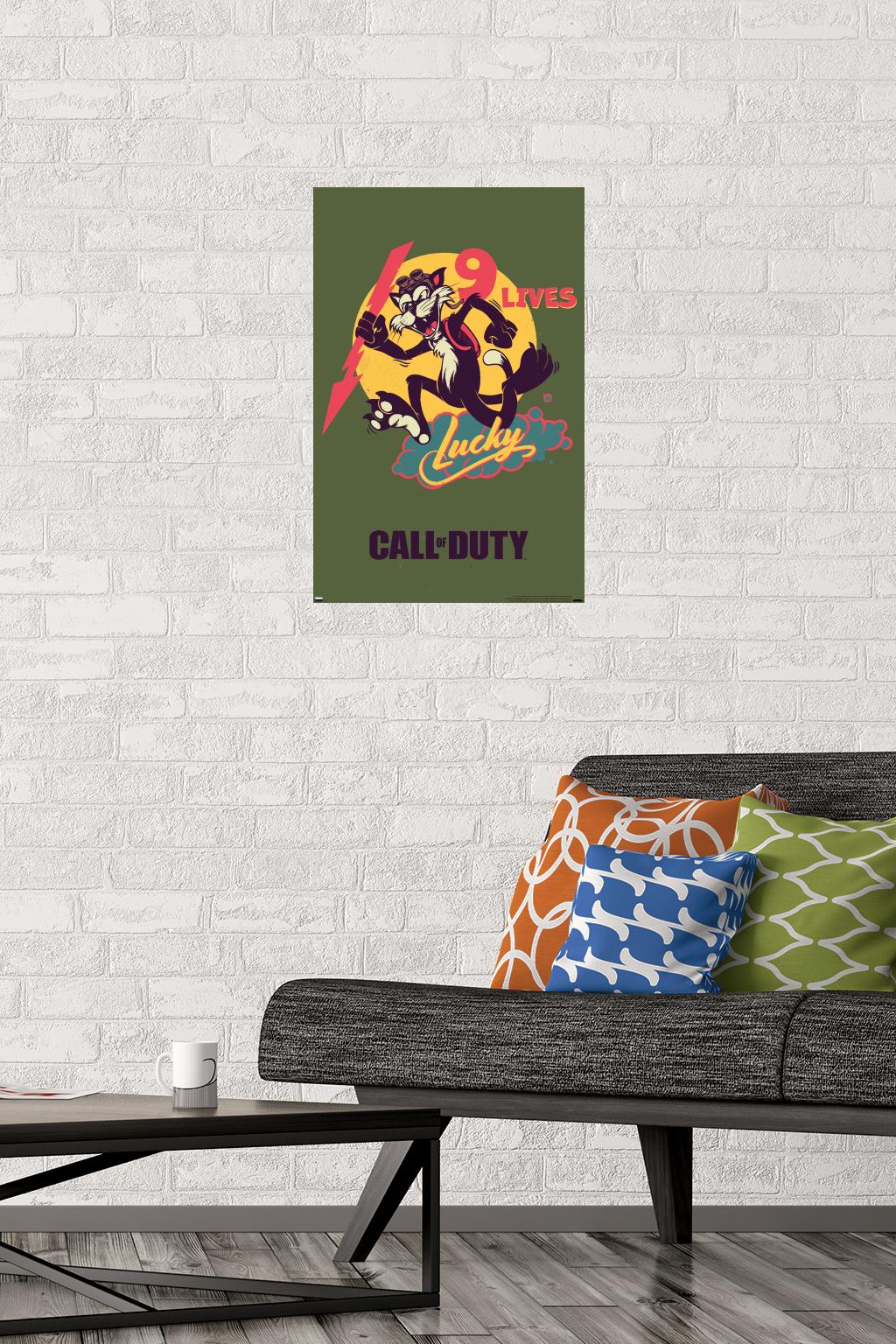 Call of Duty: Vanguard - 9 Lives Wall Poster, 14.725" x 22.375"