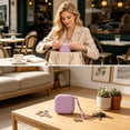 thumbnail image 5 of Cififendec Silicone Zipper Storage Pouch, 3.78"×3.39", Waterproof Portable Wallet with Wrist Strap for Coins, Passport, Earphones and Charging Cables Travel Organizer, 5 of 6