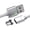 1m-silver, variant on 100/200Cm Quick Charging Data Cable 3A Fast Charging And Braided Wire For Mobile Devices