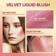 Liquid Blush,Soft Cream Face Blush,Natural Matte Finish Looking, Dewy