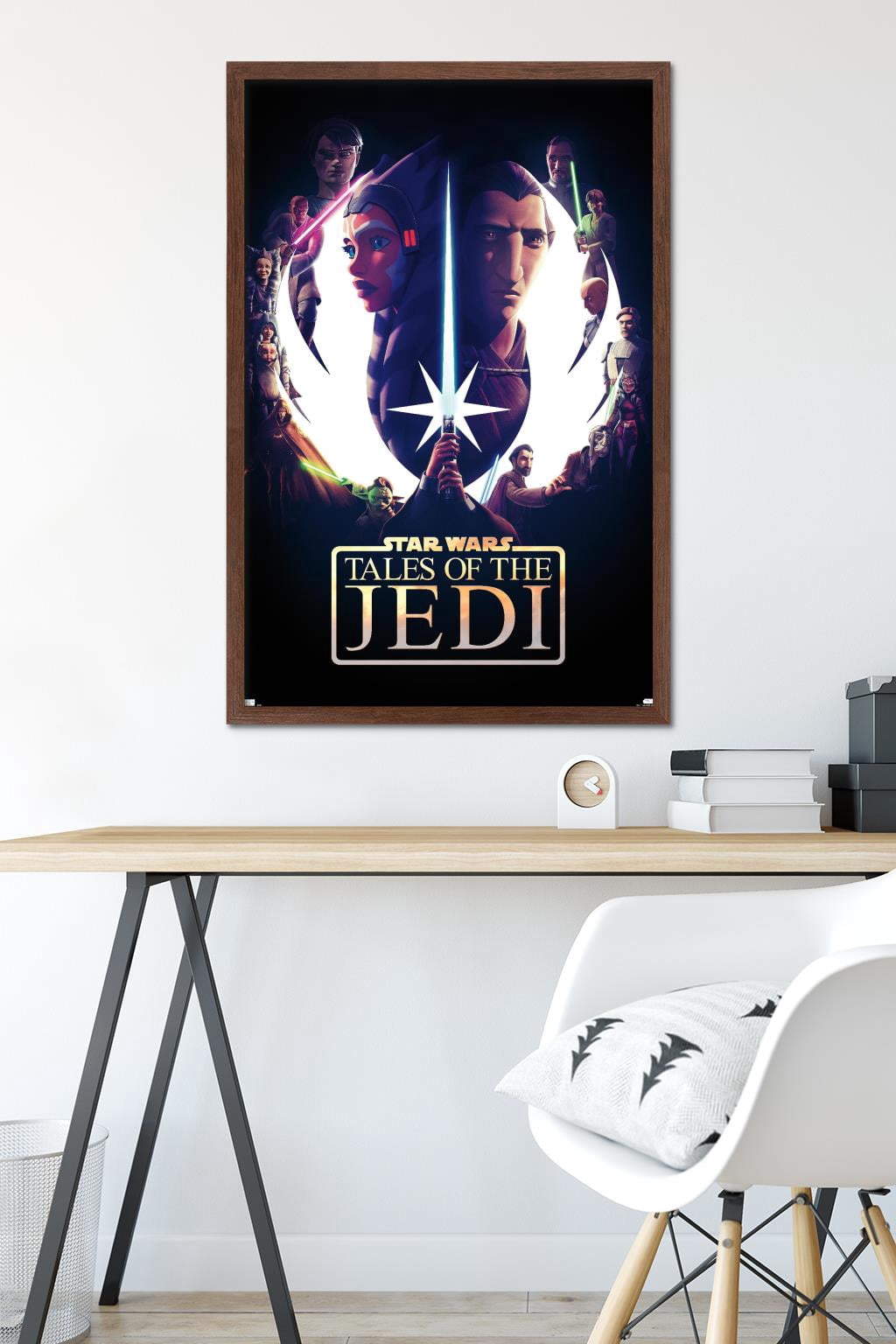 Star Wars: Tales of the Jedi - One Sheet Wall Poster, 22.375" x 34" Framed