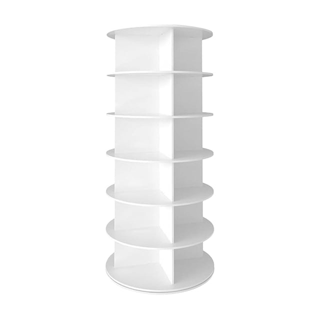 DOLITY Rotating Shoe Rack Storage Shoe Organizer Shoe Storage Shelf Space Saving Six Layer