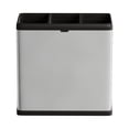 thumbnail image 5 of The Step N' Sort 16 Gal, Open Top, 3 Compartment Trash and Recycling Bin with easy off lid, 5 of 12