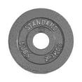 thumbnail image 1 of CAP Barbell 2-Inch Olympic Cast Iron Weight Plate, Grey, 5 lb, 1 of 4