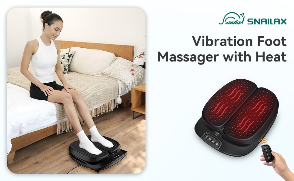 Snailax Foot Massager with Heat, Vibration Foot Jamaica | Ubuy