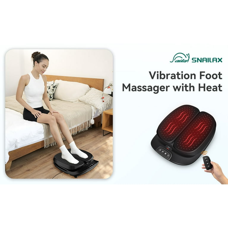 Snailax Foot Massager with Heat, Vibration Foot Massager Machine, Remote Control, Gifts Snailax Foot Massager with Heat, Vibration Foot Massager Machine, Remote Control, Gifts