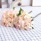 thumbnail image 2 of Ramo de hortensias artificiales, flores de seda, boda, fiesta nupcial, decoración del hogar (rosa), 2 of 2