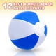 thumbnail image 2 of Pelotas de playa ArtCreativity azules y blancas de 30 cm, paquete de 12 niños, 2 of 7