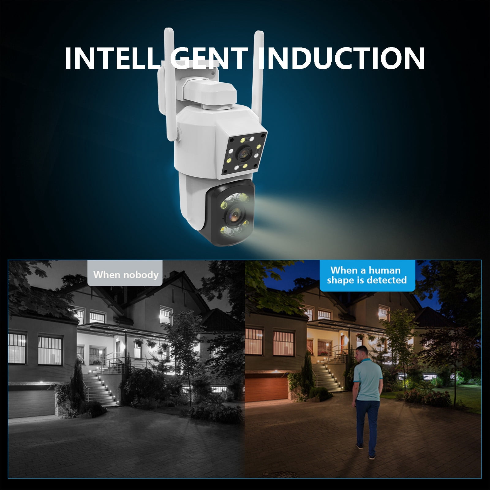 sruoe Surveillance Cameras, Surveillance Cameras Wireless, Security Cameras Wireless Outdoor, Security Camera, Night Vision, Home Monitor Camera