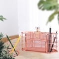 thumbnail image 2 of Organizer, Cute Mesh Office Supplies Accessories Desktop Organization & Decor, Pen Holder Organizer - Rose Gold, 2 of 8