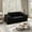 Black, variant on Boneless Cloud sofa, Small Sectional Loveseat Sofa with Memory Foam,No Assembly Required,Soft Corduroy Fabric,Compact Box Delivery for Apartments & Living Rooms
