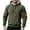 Green, variant on QHRMKOG Sweatshirts for Men Relaxed Fit Comfort Fleece-Lined Hooded Sweatshirts with Pockets Warm Hoodie Fall Winter Fashion Clothes Blue XL