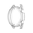 thumbnail image 1 of asddcavvf Clear Thin TPU Protector Bumper Watch Frame Case Cover for Huawei-Watch GT2 46mm, 1 of 7