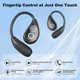 thumbnail image 3 of Auriculares inalámbricos con traducción por IA y traductor bidireccional en tiempo real con 144 idiomas para viajes y reuniones de negocios, 3 of 7