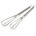 thumbnail image 2 of 6pcs Stainless Steel Mini Egg Beater Hand Cream Whisk Spring Handle Blender Mixer Kitchen Gadget, 2 of 8