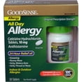 thumbnail image 6 of Good Sense All Day Allergy, Cetirizine HCl Tablets, 10 mg 30 Each, 6 of 6